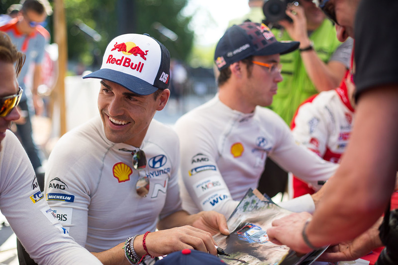 Andreas Mikkelsen, Thierry Neuville, Dani Sordo, Hyundai Motorsport