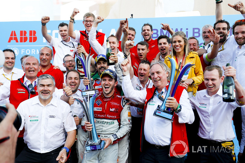 Duo Audi kuasai ePrix Berlin
