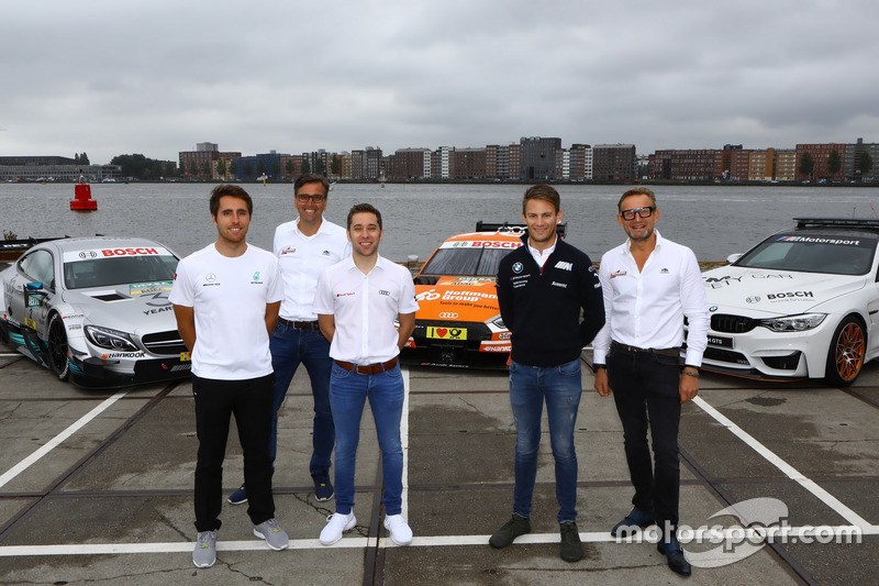 Daniel Juncadella, Mercedes-AMG Team HWA, Robin Frijns, Audi Sport Team Abt Sportsline, Marco Wittmann, BMW Team RMG, Bernhard van Oranje