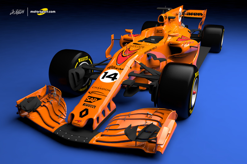 Designstudie: McLaren-Renault 2018