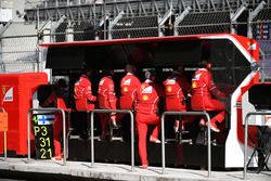 Ferrari pit wall gantry