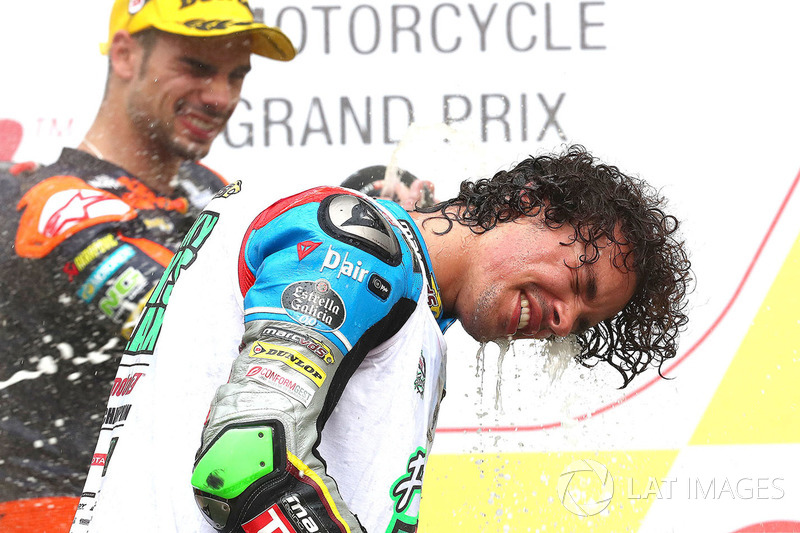 Podio: il terzo classificato Franco Morbidelli, Marc VDS
