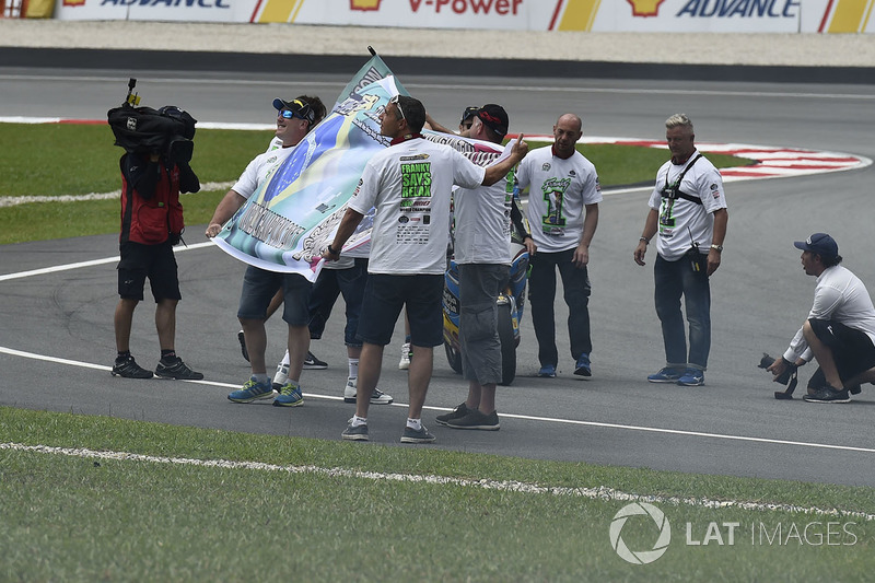 Fans con Franco Morbidelli, Marc VDS