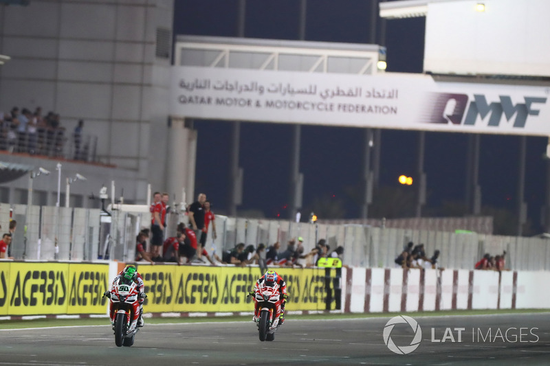 Eugene Laverty, Milwaukee Aprilia, Lorenzo Savadori, Milwaukee Aprilia