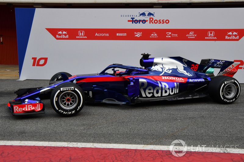 El nuevo Scuderia Toro Rosso STR13