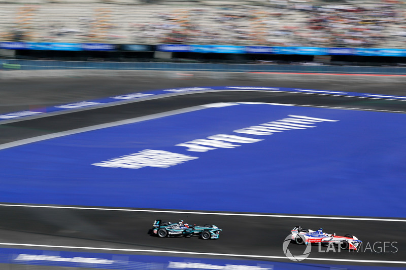 Felix Rosenqvist, Mahindra Racing, Mitch Evans, Jaguar Racing