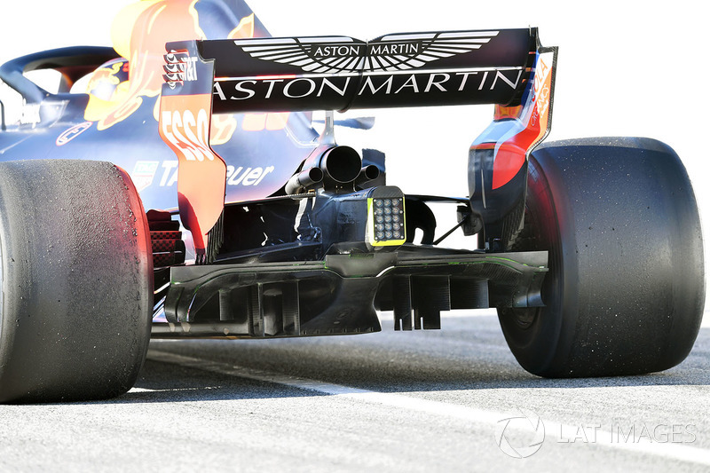 Задняя часть Red Bull RB14
