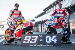 Marc Marquez, Repsol Honda Team, Andrea Dovizioso, Ducati Team