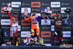 Podio: Jorge Prado, Pauls Jonass y Thomas Kjer Olsen