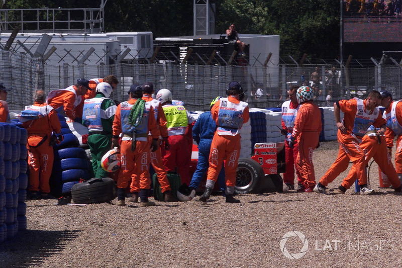 Acidente de Michael Schumacher em Silverstone