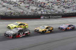 Clint Bowyer, Stewart-Haas Racing, Haas Automation Demo Day, Paul Menard, Wood Brothers Racing, Ford Fusion Menards / Dutch Boy, Erik Jones, Joe Gibbs Racing, Toyota Camry DeWalt, Denny Hamlin, Joe Gibbs Racing, Toyota Camry FedEx Freight