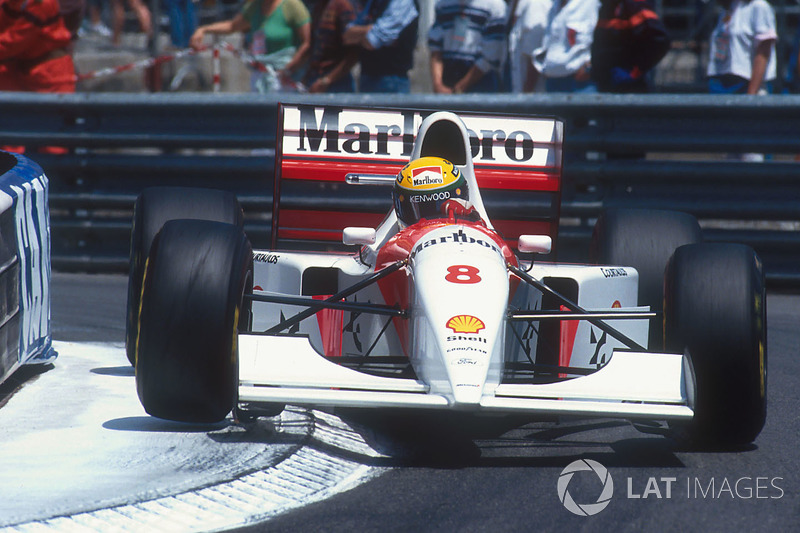 Ayrton Senna, McLaren MP4/8 Ford