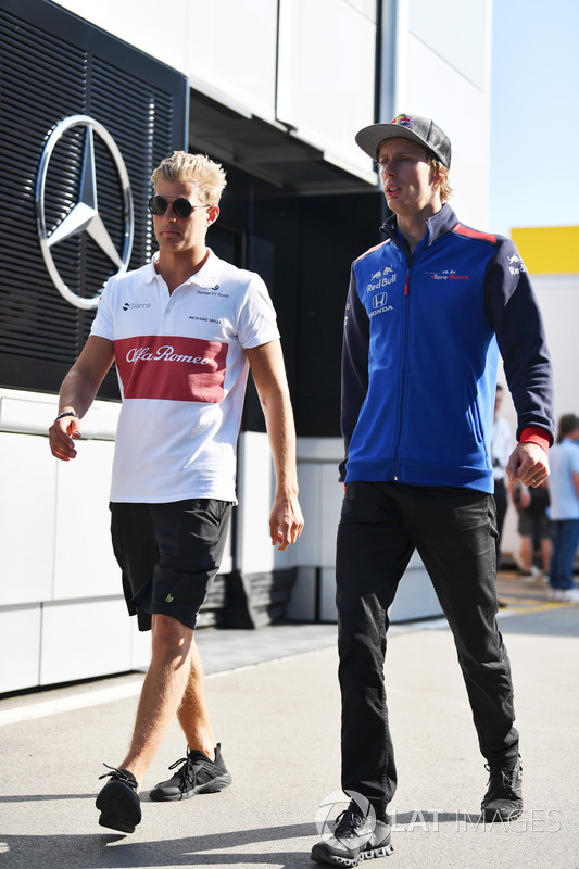 Marcus Ericsson, Sauber et Brendon Hartley, Scuderia Toro Rosso