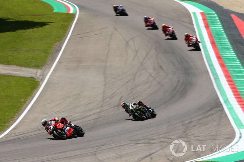 Chaz Davies, Aruba.it Racing-Ducati SBK Team, Jonathan Rea, Kawasaki Racing