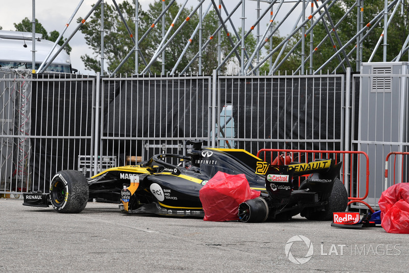 A nagy baleset és a végeredmény - F1 2018