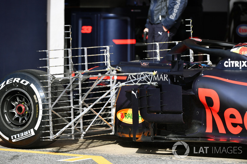 Red Bull Racing RB14 aero sensors