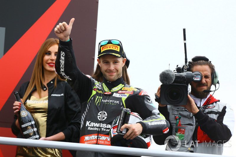 Podio: Jonathan Rea, Kawasaki Racing