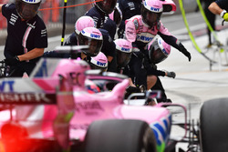 Пит-стоп: Серхио Перес, Sahara Force India F1 VJM11