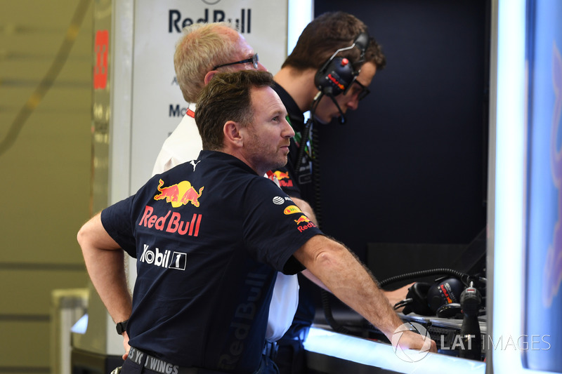 Christian Horner, Red Bull Racing Takım Patronu ve Dr Helmut Marko, Red Bull Motorsporları Danışmanı