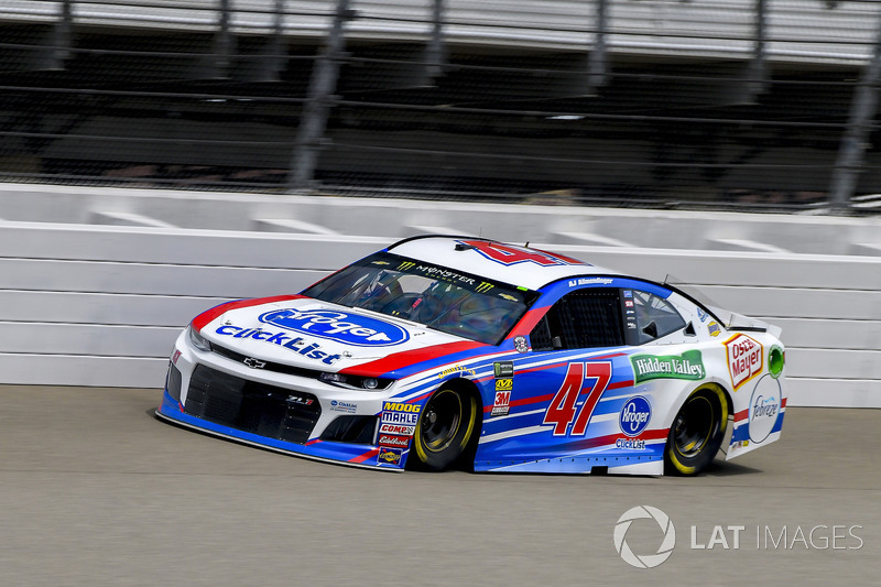 25. A.J. Allmendinger, JTG Daugherty Racing, Chevrolet Camaro Kroger ClickList