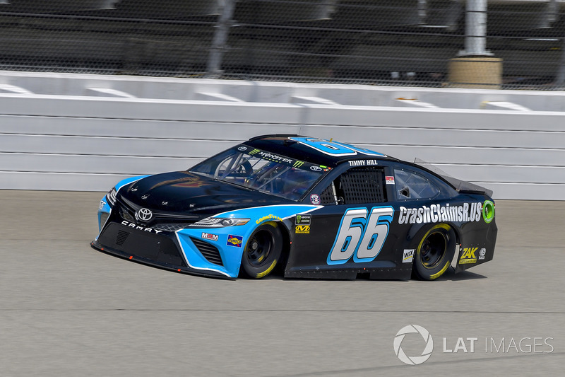 38. Timmy Hill, MBM Motorsports, Toyota Camry CrashClaimsR.Us