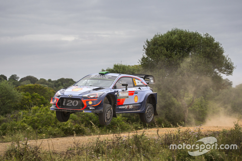 Hayden Paddon, Sebastian Marshall, Hyundai Motorsport Hyundai i20 Coupe WRC