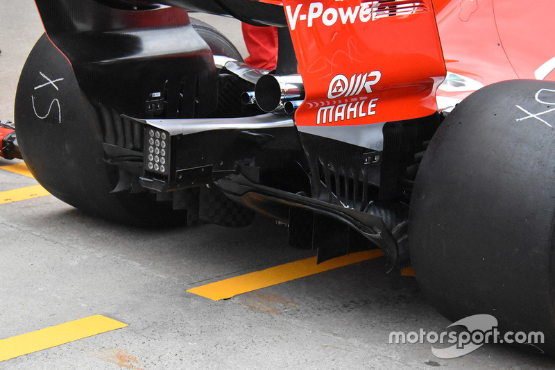 Ferrari SF71H rear detail