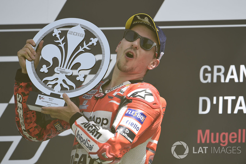 Хорхе Лоренсо, Ducati (10 полных лет в премьер-классе, 3 титула в MotoGP)