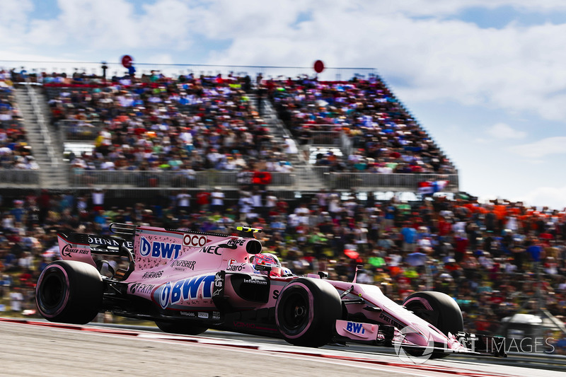 6. Esteban Ocon, Sahara Force India F1 VJM10