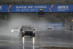 Safety car on track