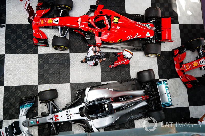 Победитель Себастьян Феттель, Ferrari