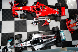 Победитель Себастьян Феттель, Ferrari