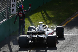 Сход: Ромен Грожан, Haas F1 Team VF-18