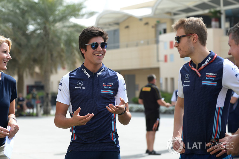 Lance Stroll, Williams et Sergey Sirotkin, Williams