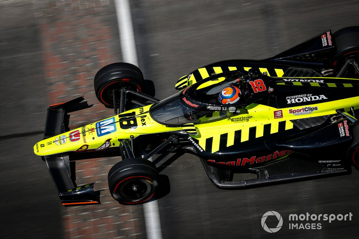 Ed Jones, Dale Coyne Racing with Vasser Sullivan Honda