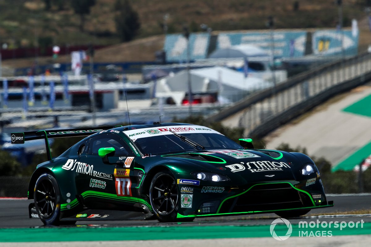 #777 D'Station Racing Aston Martin Vantage AMR: Satoshi Hoshino, Tomonobu Fujii, Andrew Watson