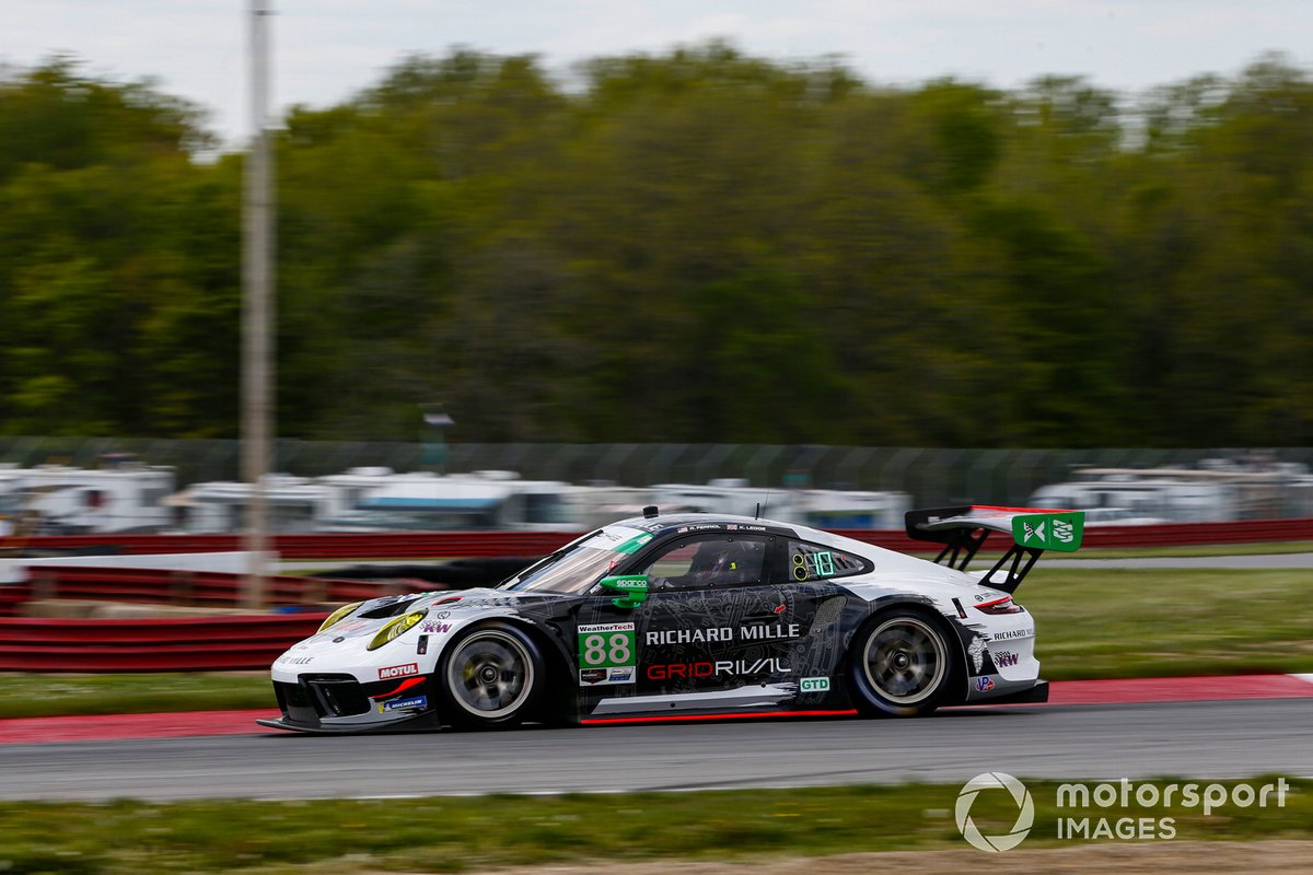 #88: Team Hardpoint EBM Porsche 911 GT3R, GTD: Katherine Legge, Rob Ferriol