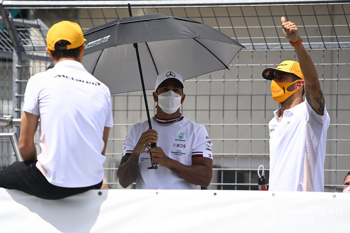 Lewis Hamilton, Mercedes, Daniel Ricciardo, McLaren,