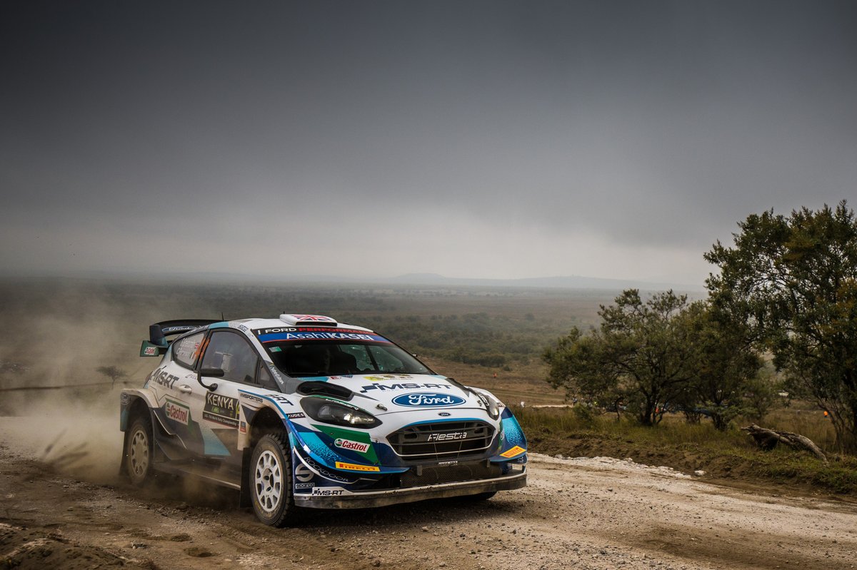 Gus Greensmith, Stuart Loudon, M-Sport Ford WRT Ford Fiesta WRC