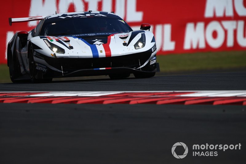 #83 AF Corse Ferrari 488 GTE EVO, Francois Perrodo, Emmanuel Collard, Nicklas Nielsen