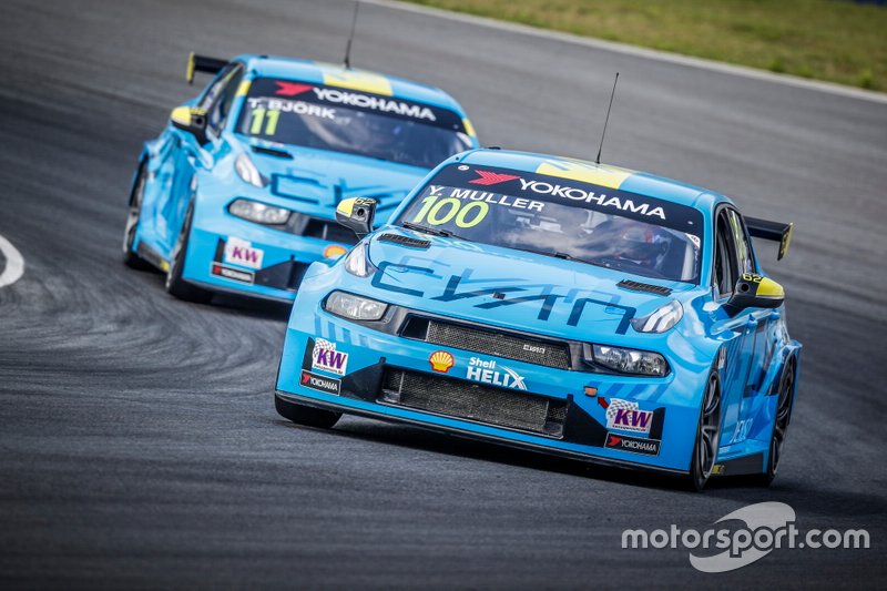 Yvan Muller, Cyan Racing Lynk & Co 03 TCR, Thed Björk, Cyan Racing Lynk & Co 03 TCR