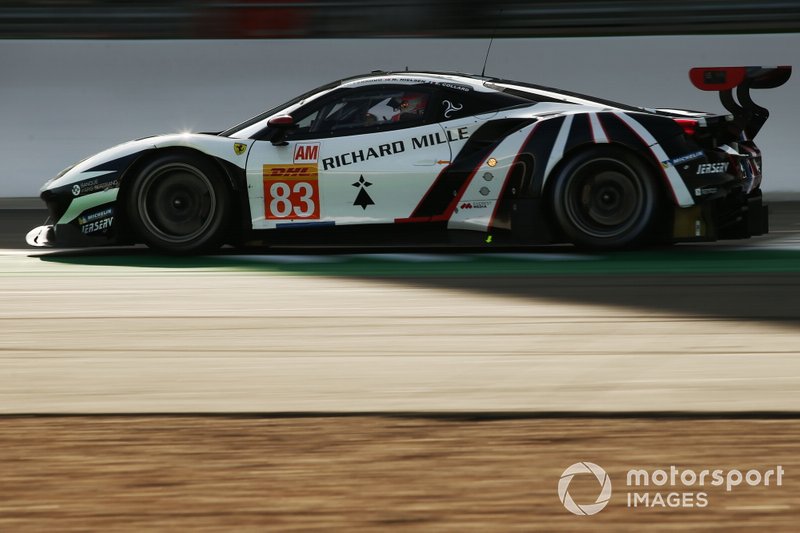 #83 AF Corse Ferrari 488 GTE EVO, Francois Perrodo, Emmanuel Collard, Nicklas Nielsen