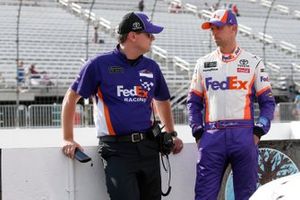  Denny Hamlin, Joe Gibbs Racing, Toyota Camry FedEx Express