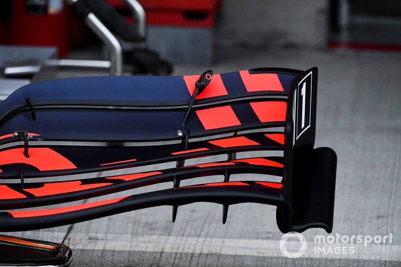 Front wing of Red Bull Racing RB15