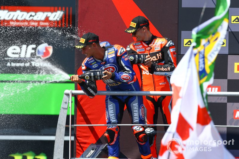 Michael van der Mark, Pata Yamaha, Chaz Davies, Aruba.it Racing-Ducati Team