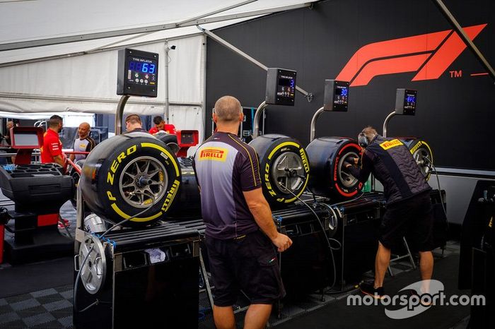 Pirelli workshop atmosphere