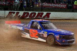 Race winner Stewart Friesen, Halmar Friesen Racing, Chevrolet Silverado