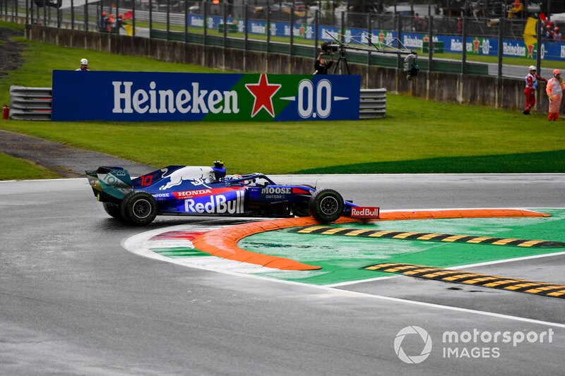 Pierre Gasly, Toro Rosso STR14, gira