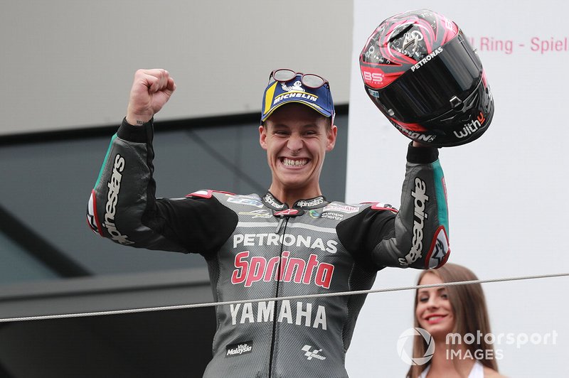 Third place Fabio Quartararo, Petronas Yamaha SRT