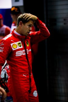 Sebastian Vettel, Ferrari in Parc Ferme